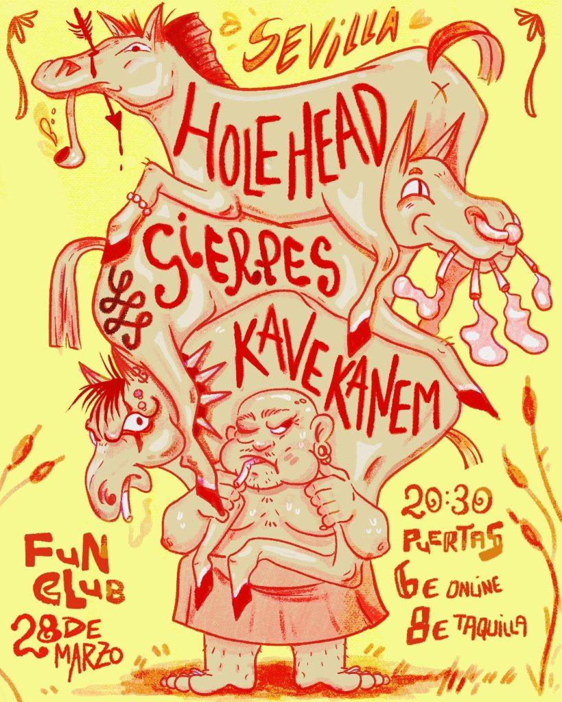 KAVE KANEM · HOLEHEAD · SIERPES en FUN CLUB